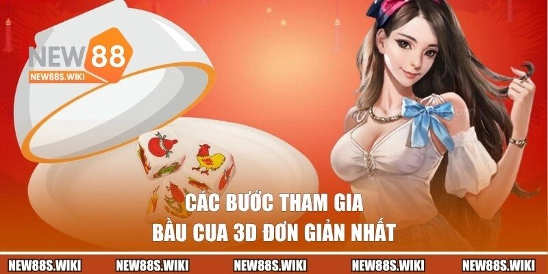 Các bước tham gia game bầu cua cực đơn giản