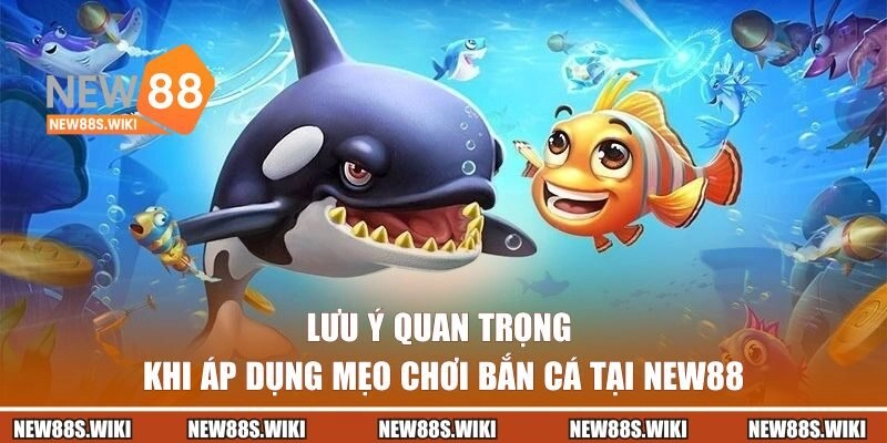 Những lưu ý quan trọng khi áp dụng mẹo chơi bắn cá